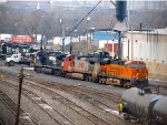 BNSF 7860 and 795